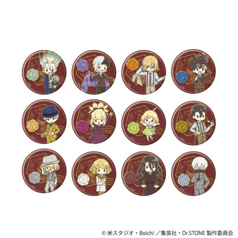 『Dr.STONE』缶バッジ28/アーガイル柄ver. BOX(全12種)(グラフアートイラスト)